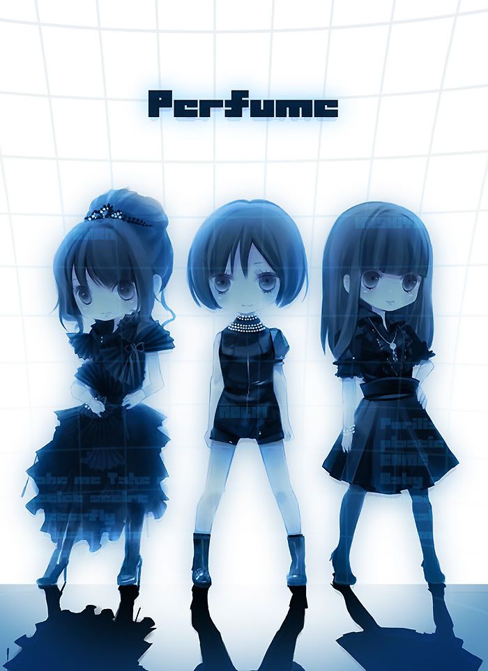 Perfume Hayran Yapıtları (Fan-Art) / Anime Çizimleri